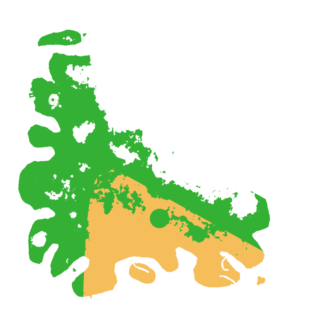 Biome Rust Map: Procedural Map, Size: 4300, Seed: 39