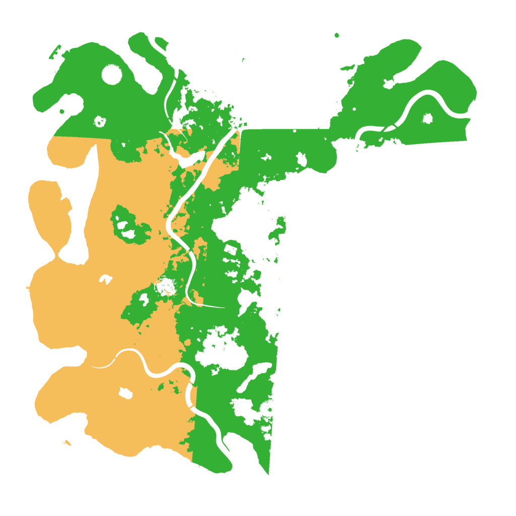 Biome Rust Map: Procedural Map, Size: 4500, Seed: 905470120