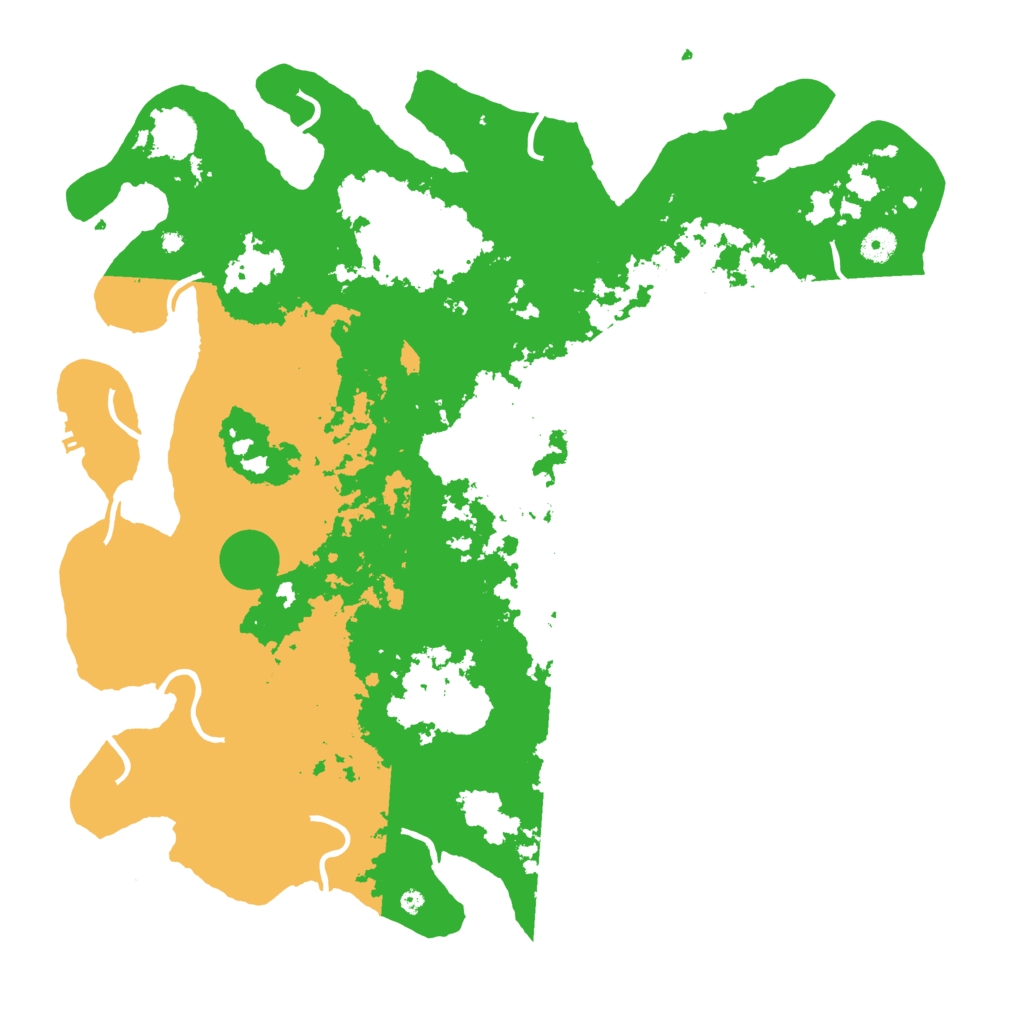 Biome Rust Map: Procedural Map, Size: 4500, Seed: 905470120