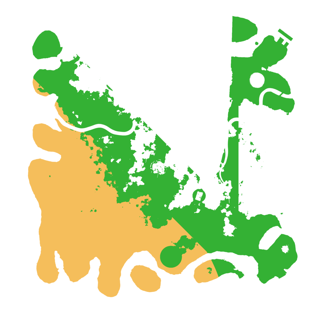 Biome Rust Map: Procedural Map, Size: 3850, Seed: 1322121519