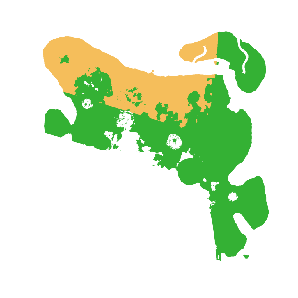 Biome Rust Map: Procedural Map, Size: 3000, Seed: 7458725