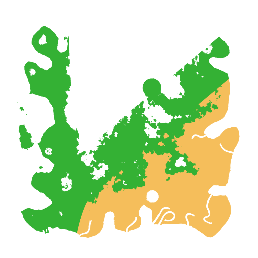 Biome Rust Map: Procedural Map, Size: 3700, Seed: 103180597