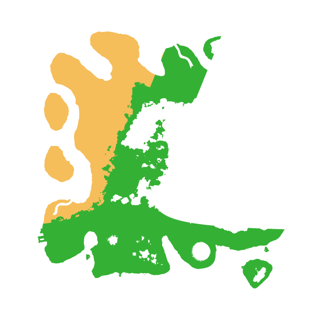 Biome Rust Map: Procedural Map, Size: 3000, Seed: 131441444