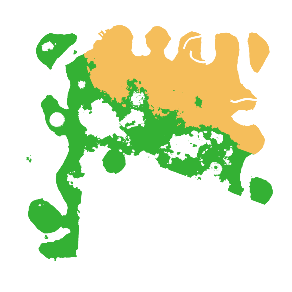 Biome Rust Map: Procedural Map, Size: 3500, Seed: 1085438758