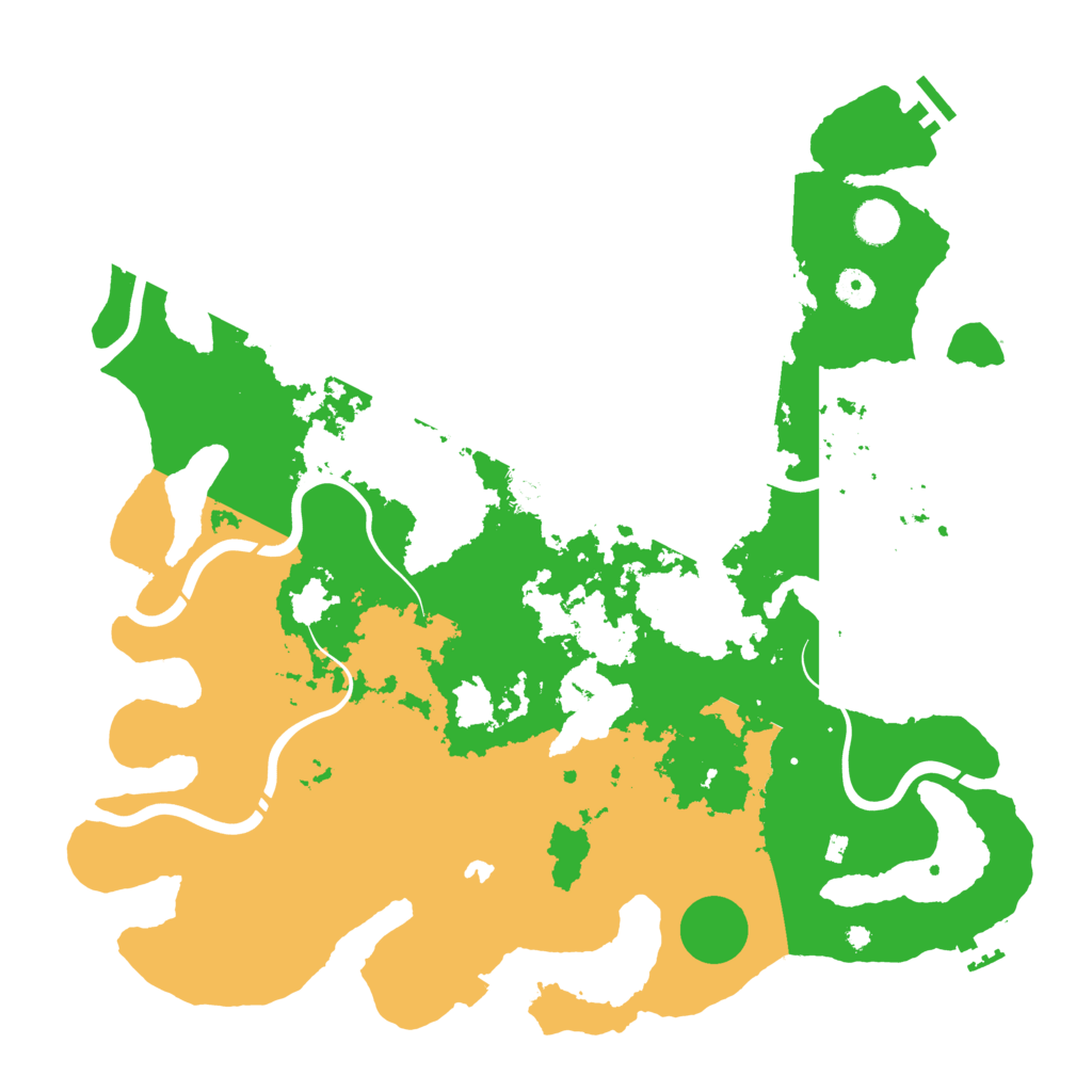 Biome Rust Map: Procedural Map, Size: 4250, Seed: 240