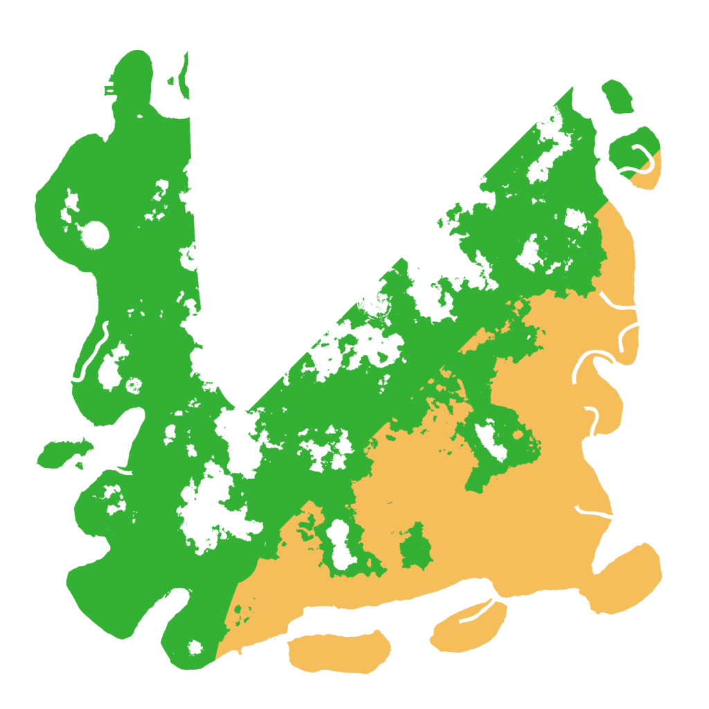 Biome Rust Map: Procedural Map, Size: 4500, Seed: 85807732