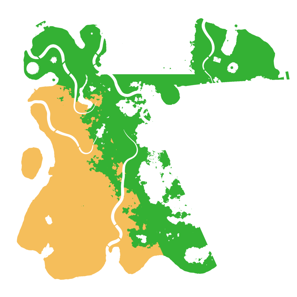 Biome Rust Map: Procedural Map, Size: 4250, Seed: 45654564