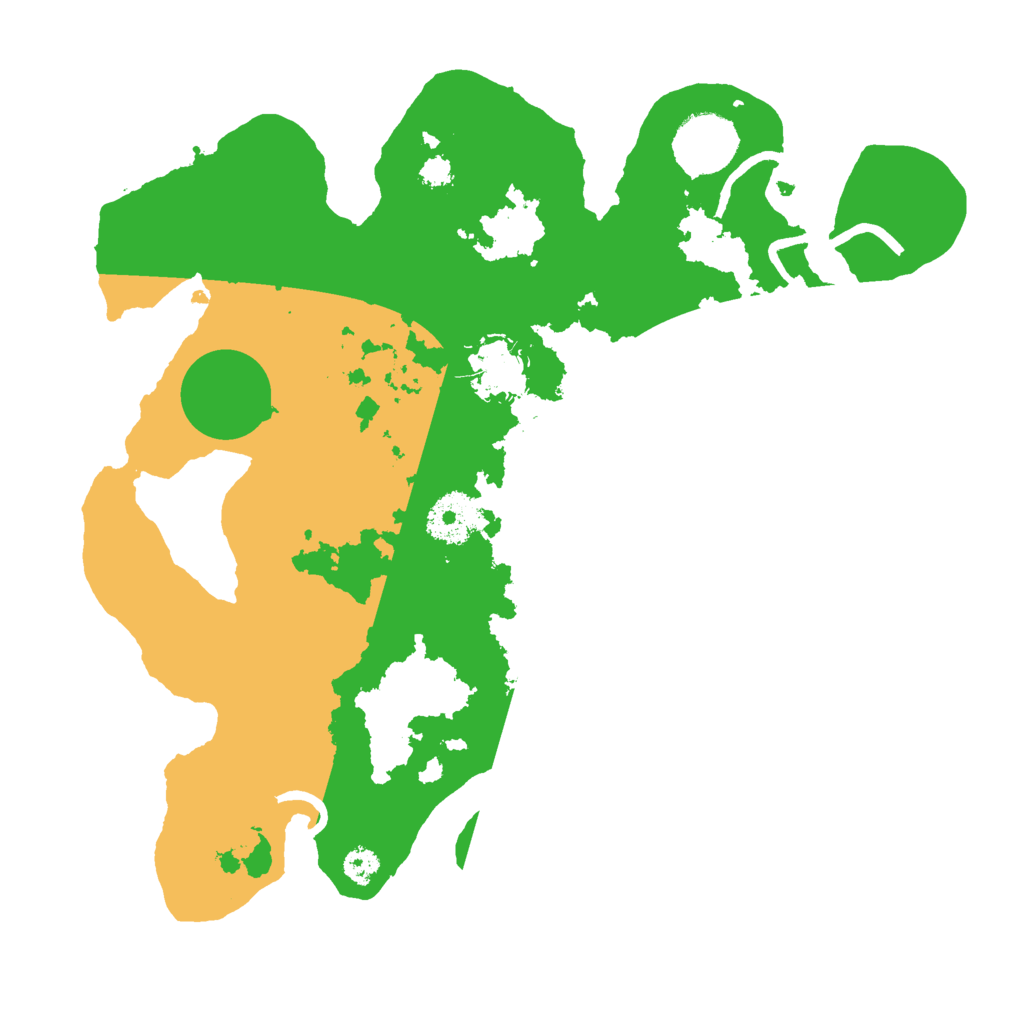 Biome Rust Map: Procedural Map, Size: 3000, Seed: 5619852