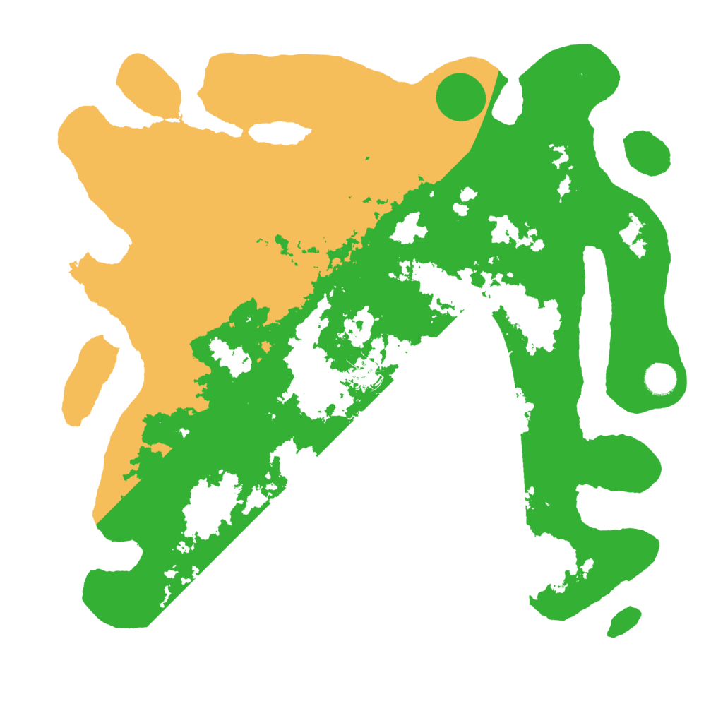 Biome Rust Map: Barren, Size: 4000, Seed: 101689237