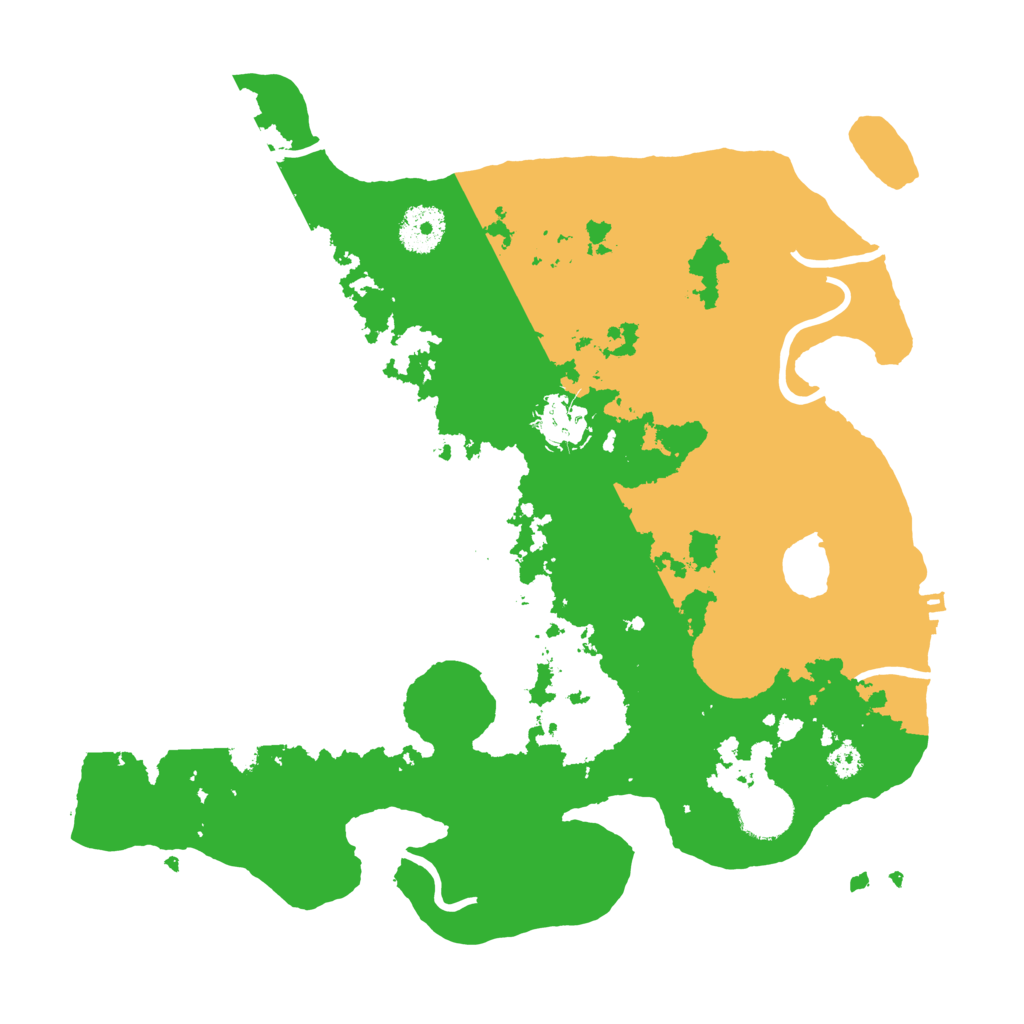 Biome Rust Map: Procedural Map, Size: 3300, Seed: 1774452278