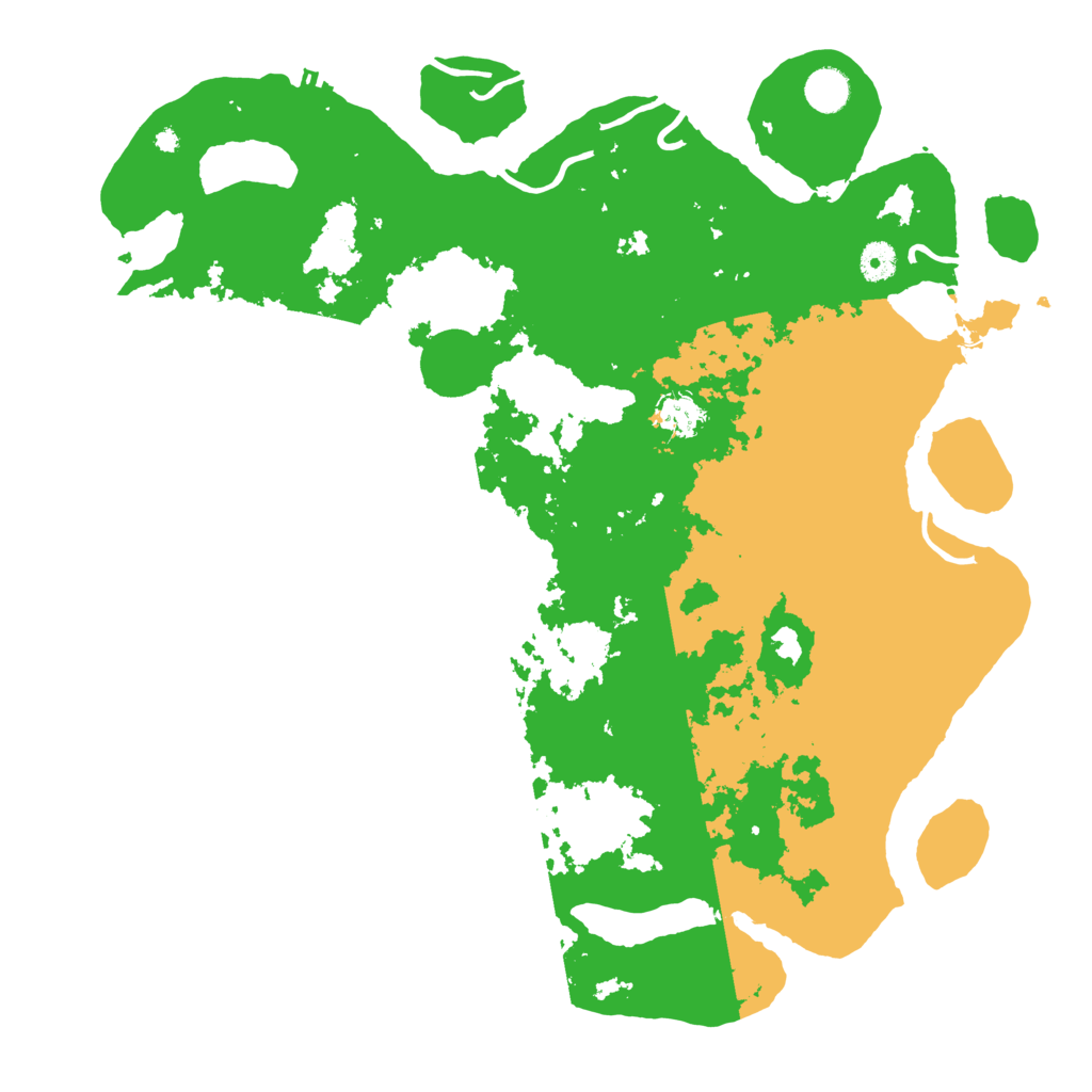 Biome Rust Map: Procedural Map, Size: 4300, Seed: 1872513612