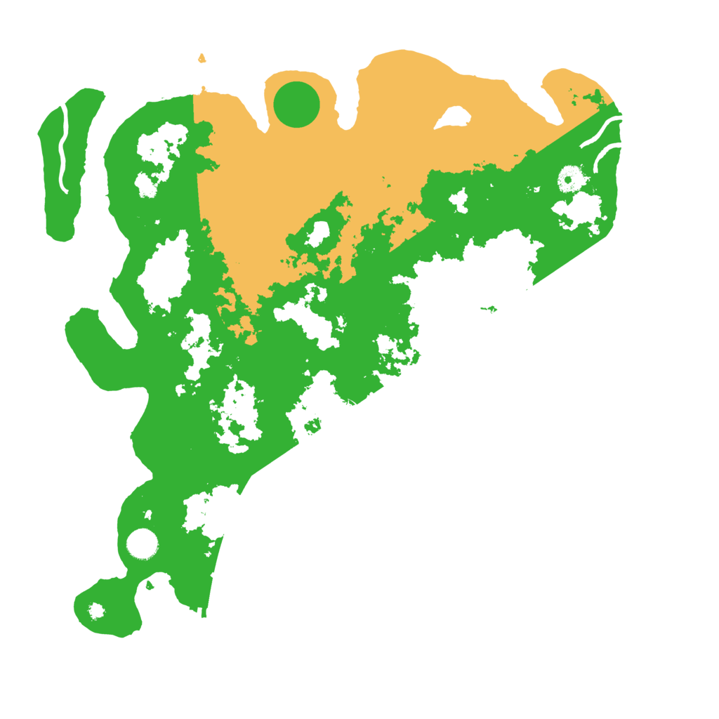 Biome Rust Map: Procedural Map, Size: 4100, Seed: 16