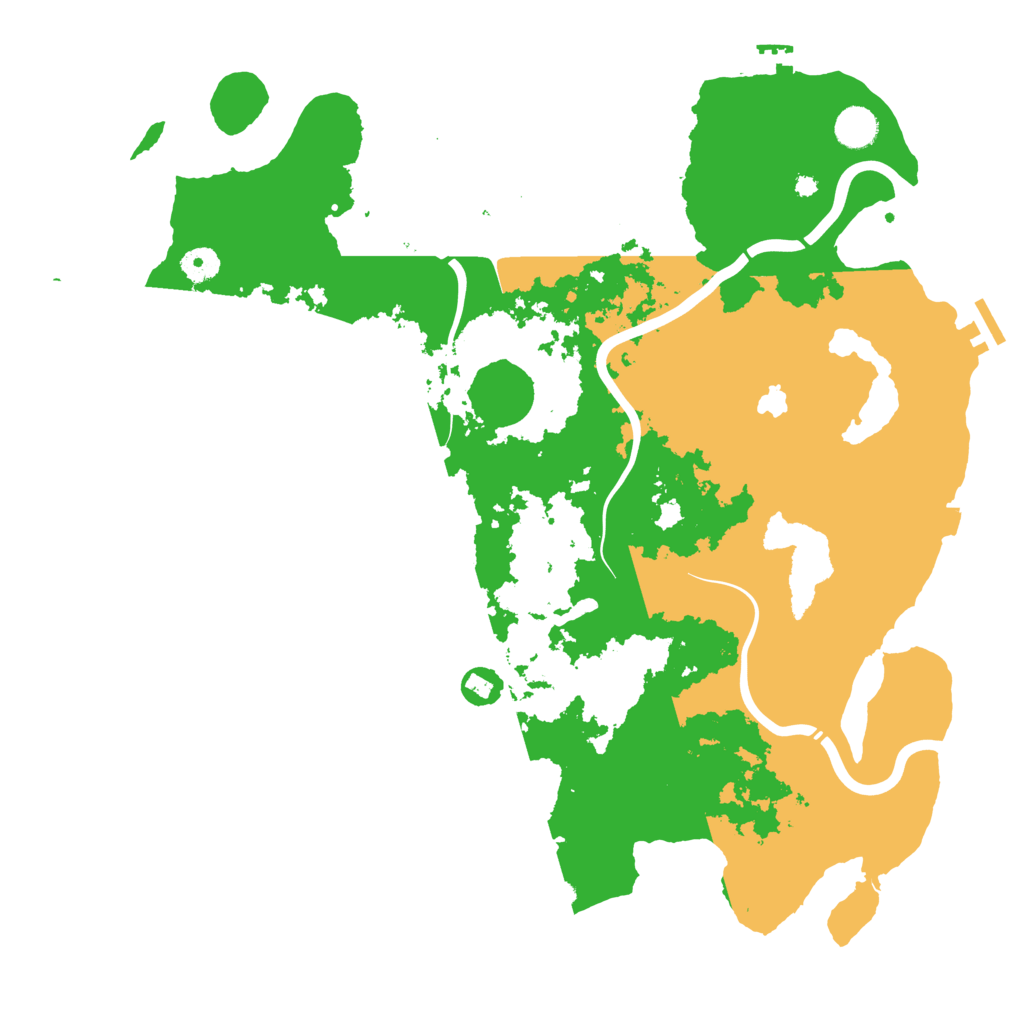 Biome Rust Map: Procedural Map, Size: 4250, Seed: 1909910040