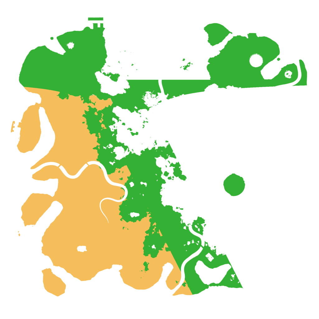 Biome Rust Map: Procedural Map, Size: 4250, Seed: 2139270083