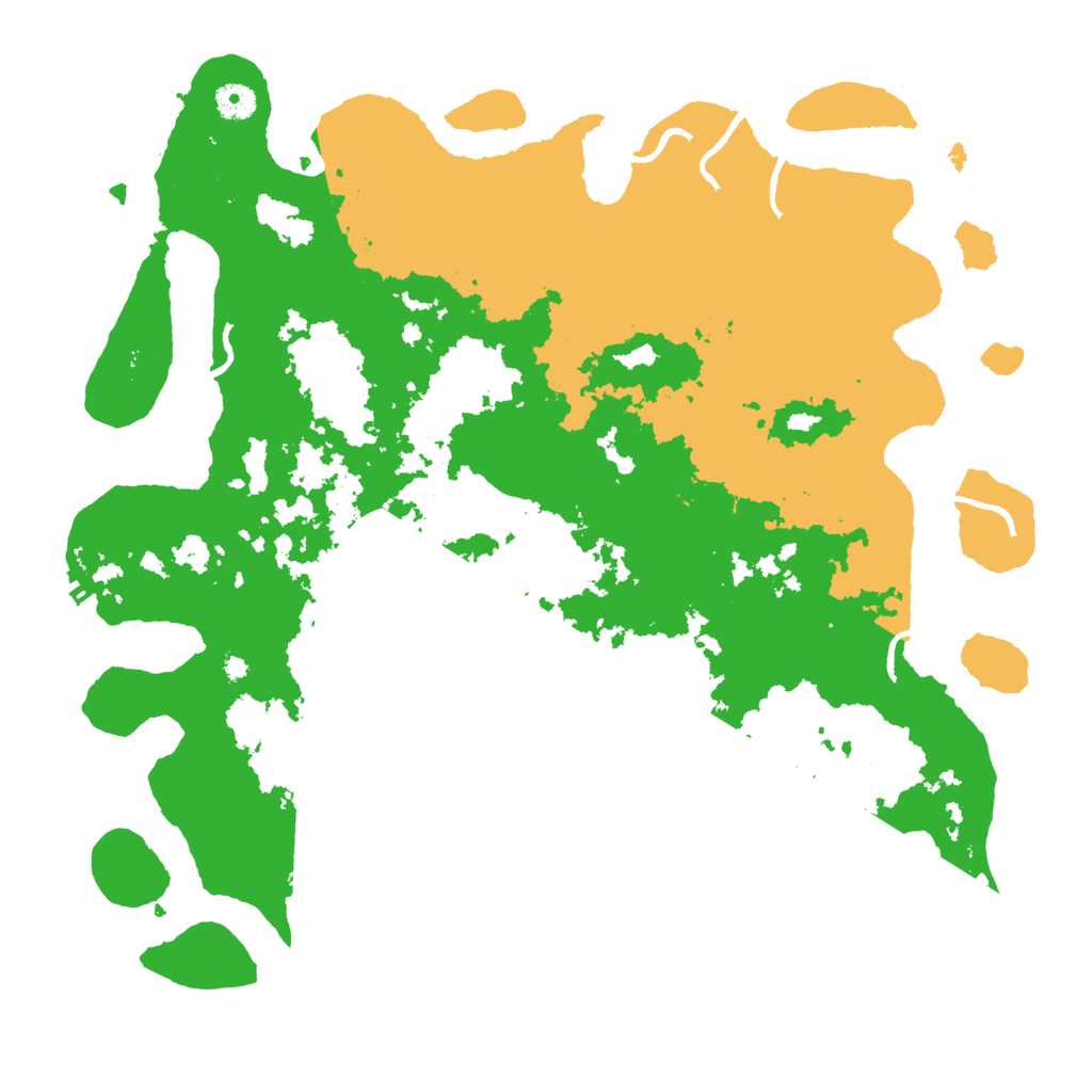 Biome Rust Map: Procedural Map, Size: 4250, Seed: 799925360
