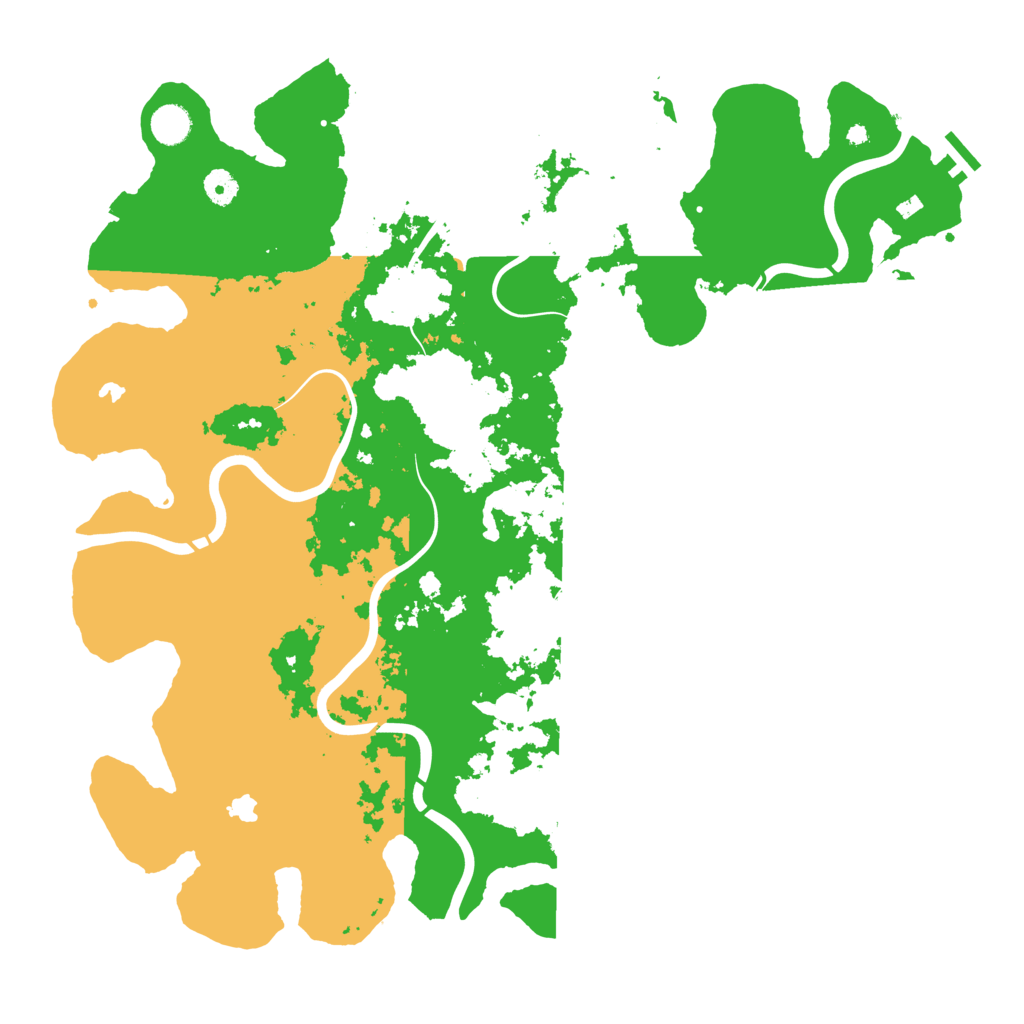 Biome Rust Map: Procedural Map, Size: 4500, Seed: 1648173849
