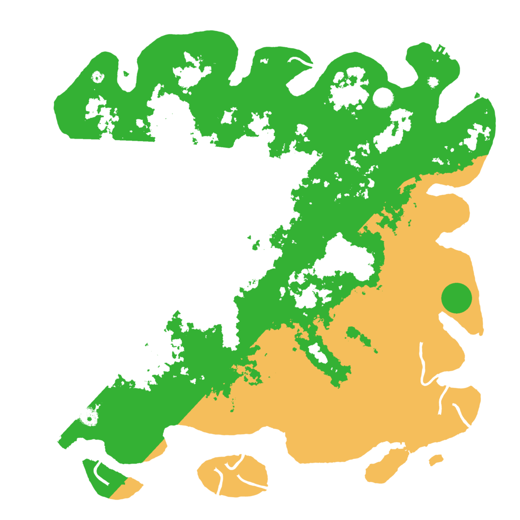 Biome Rust Map: Procedural Map, Size: 4500, Seed: 47159742