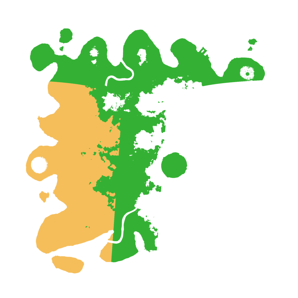Biome Rust Map: Procedural Map, Size: 3250, Seed: 837059669