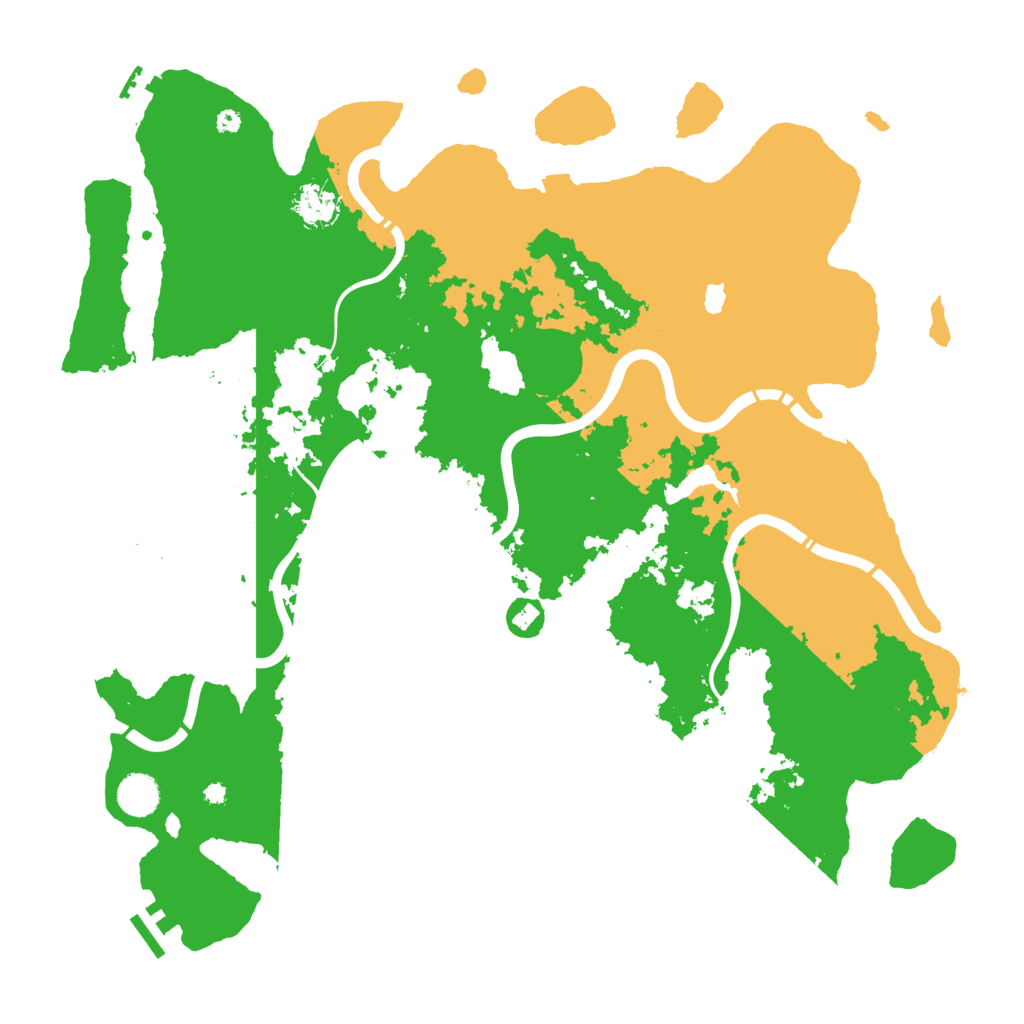 Biome Rust Map: Procedural Map, Size: 4250, Seed: 254241085