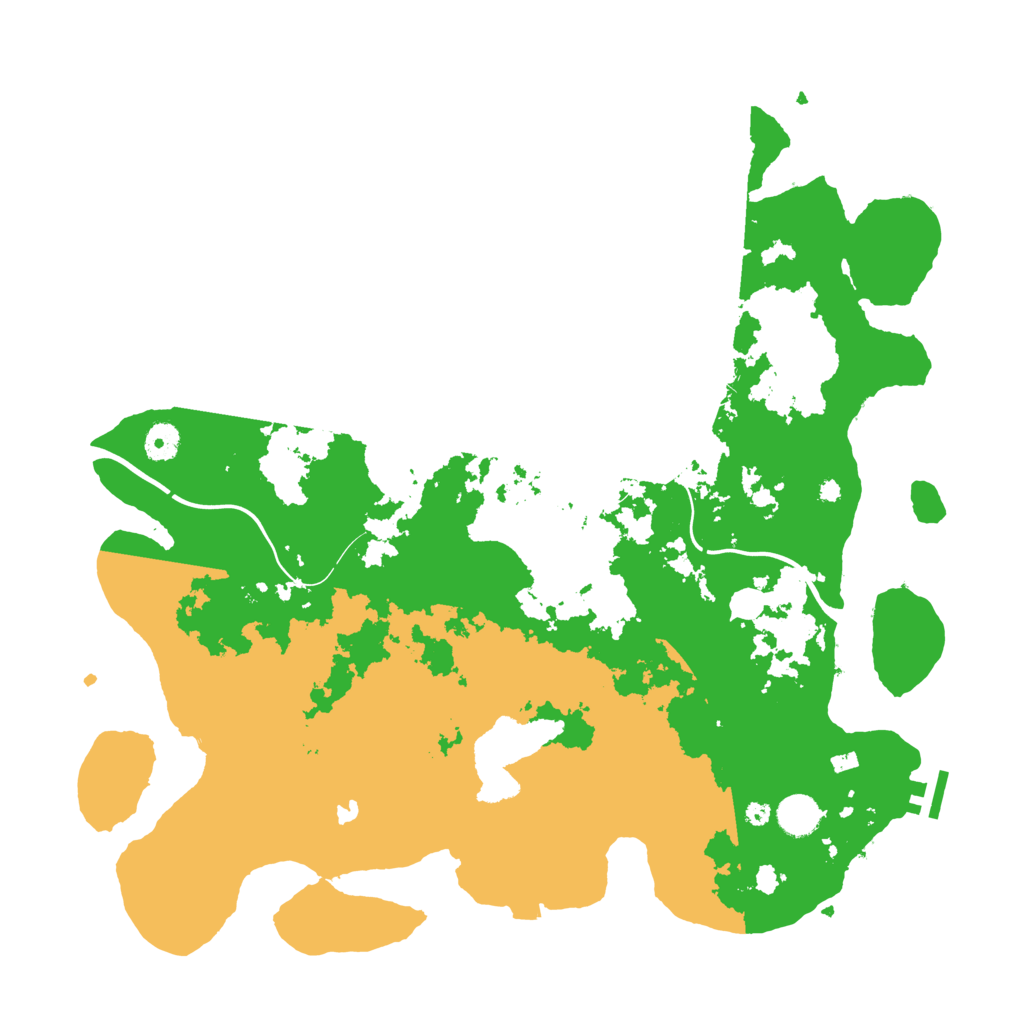 Biome Rust Map: Procedural Map, Size: 4250, Seed: 1587779692