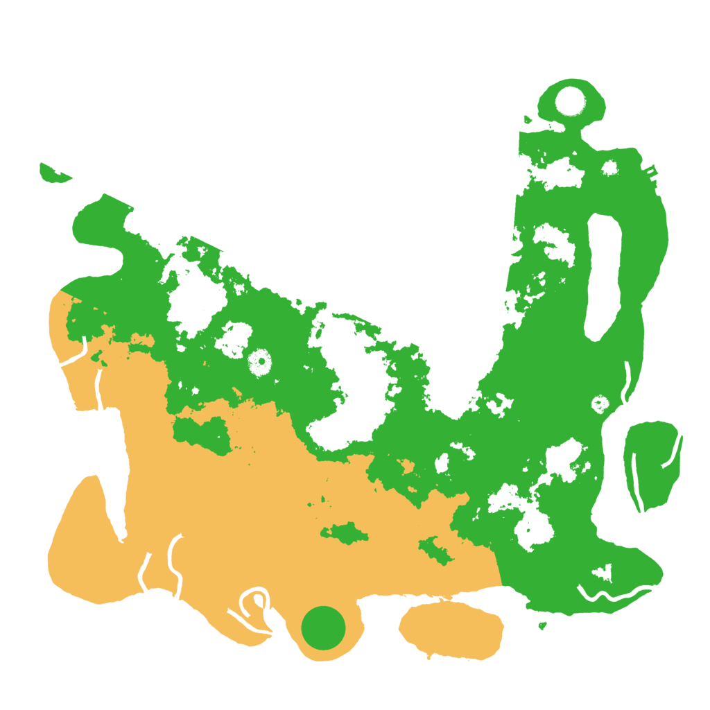 Biome Rust Map: Procedural Map, Size: 4250, Seed: 1832127361