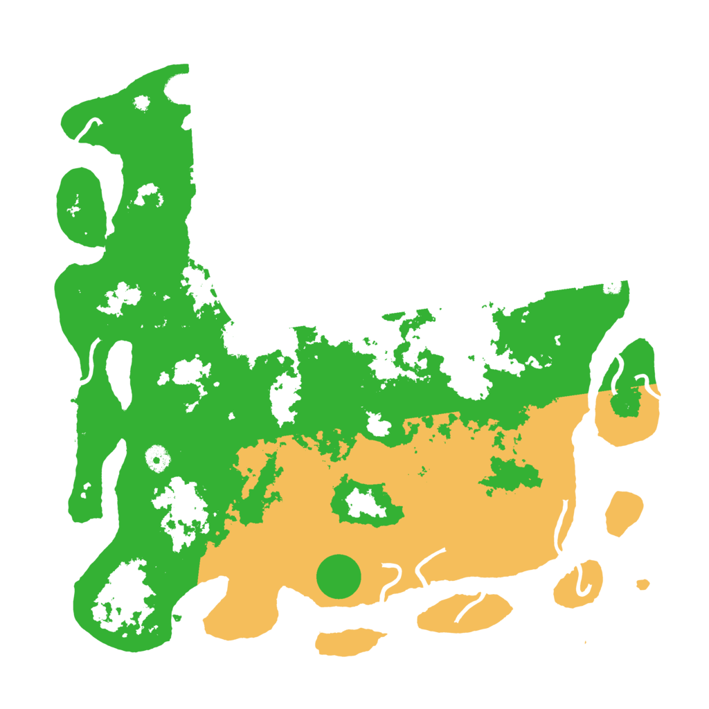 Biome Rust Map: Procedural Map, Size: 4200, Seed: 1104980047