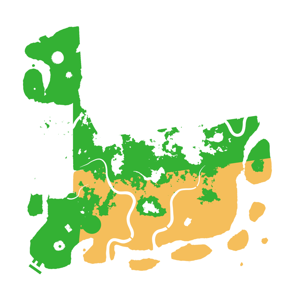 Biome Rust Map: Procedural Map, Size: 4200, Seed: 1104980047