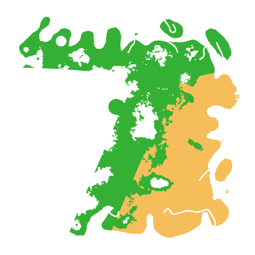 Biome Rust Map: Procedural Map, Size: 4300, Seed: 2074733975