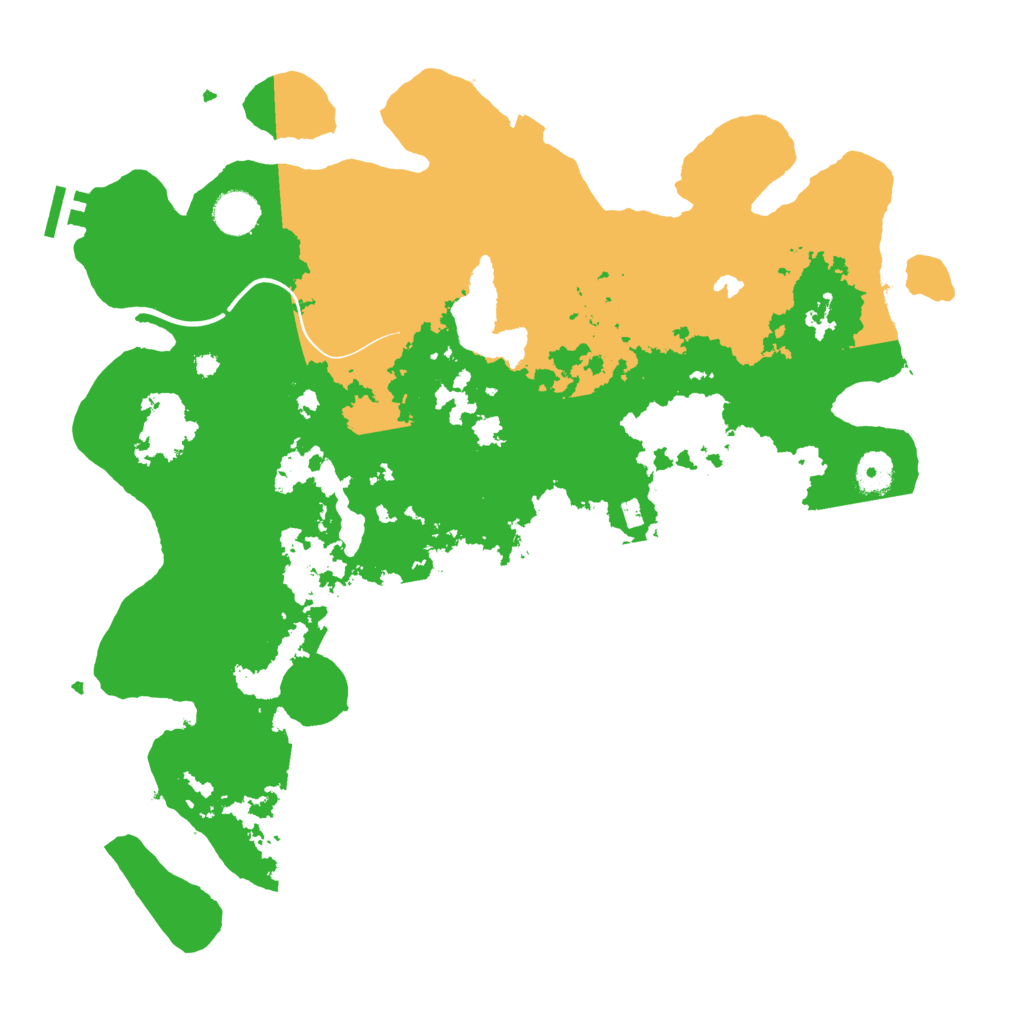 Biome Rust Map: Procedural Map, Size: 4000, Seed: 283941