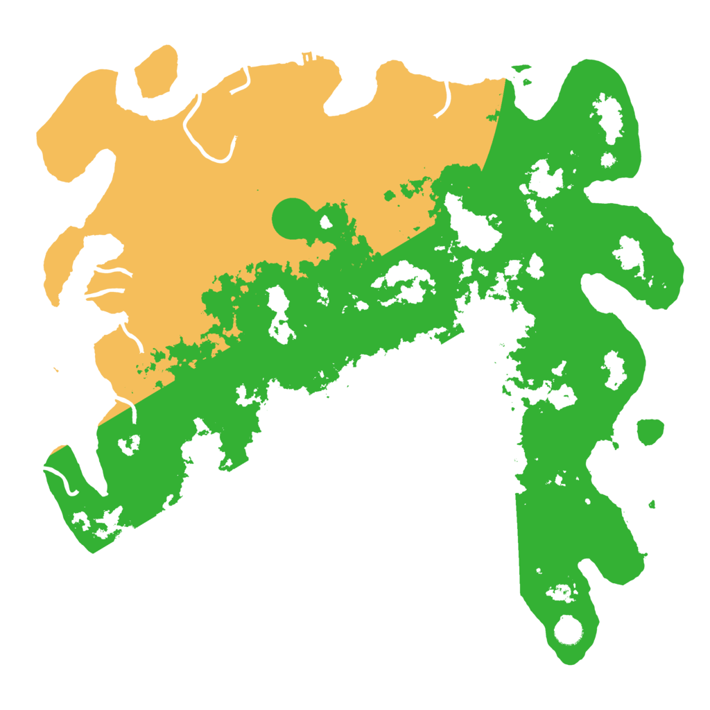 Biome Rust Map: Procedural Map, Size: 4500, Seed: 63328904