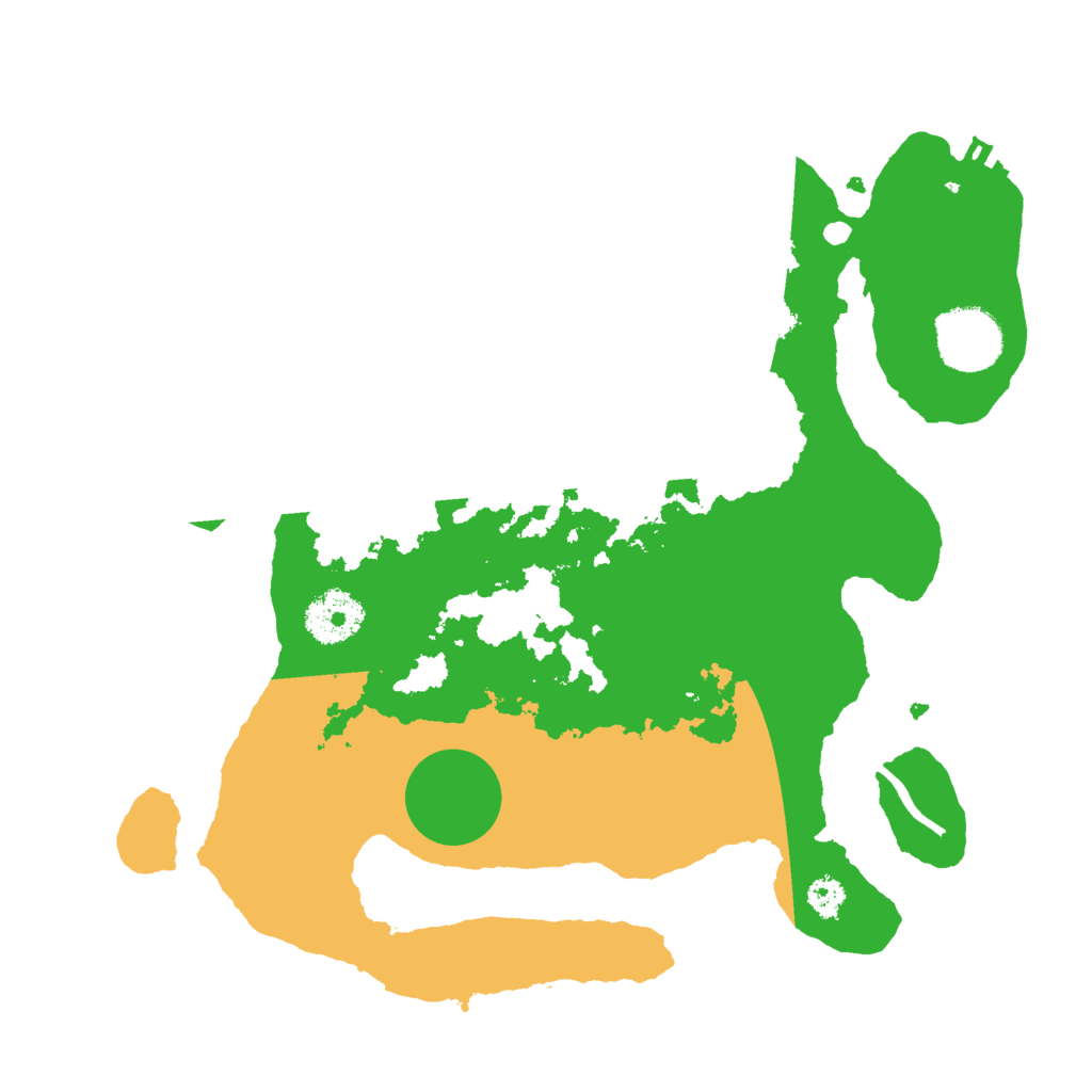 Biome Rust Map: Procedural Map, Size: 3000, Seed: 507489792