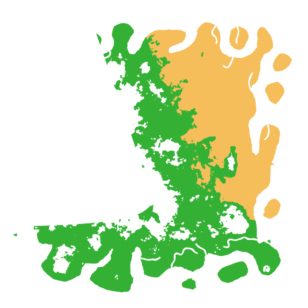 Biome Rust Map: Procedural Map, Size: 4500, Seed: 186748155