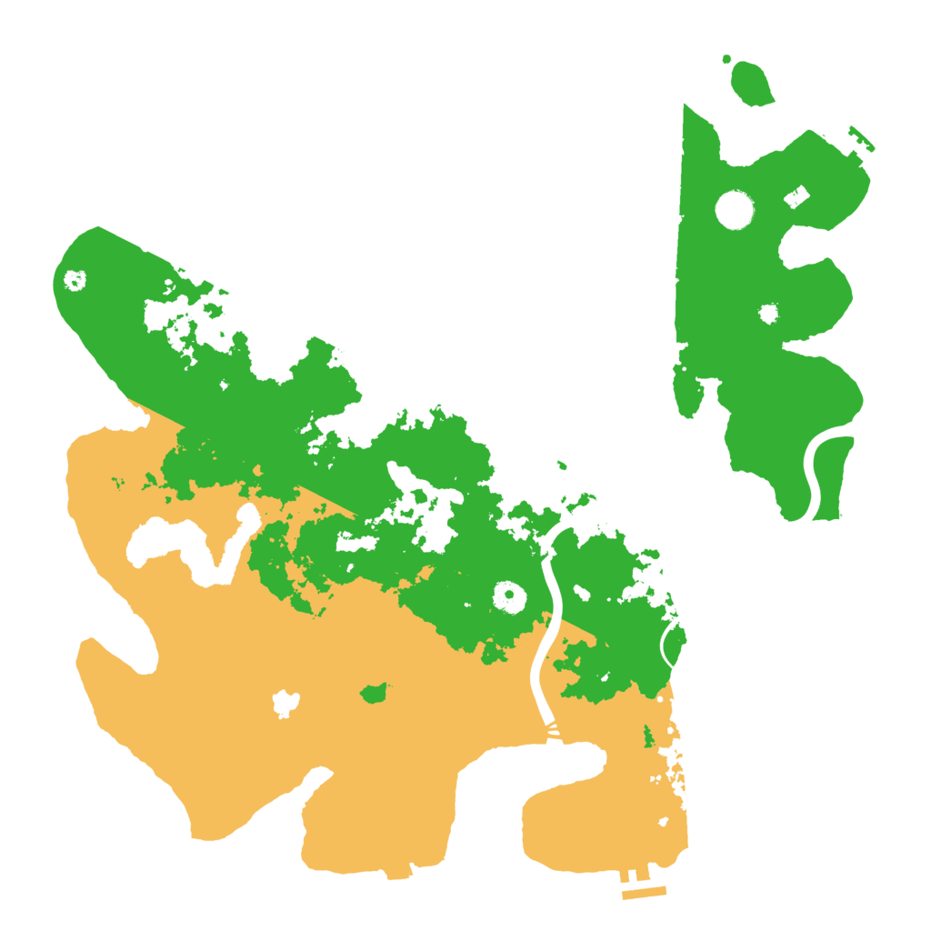 Biome Rust Map: Procedural Map, Size: 4250, Seed: 1992155243