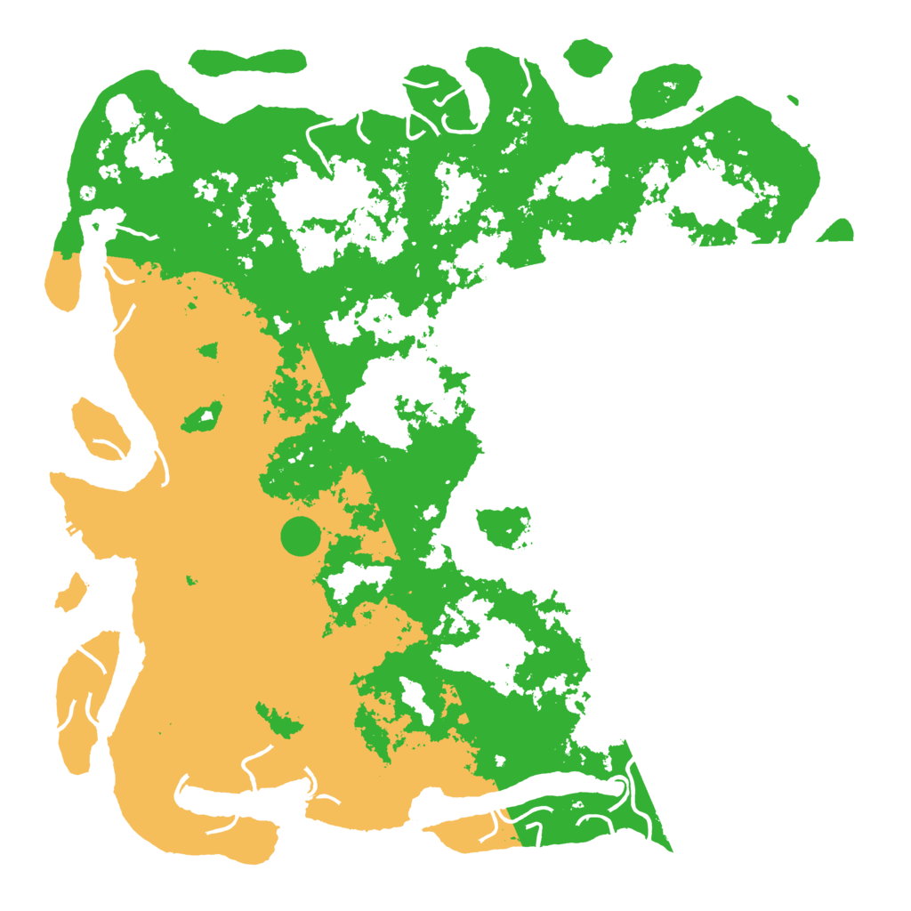Biome Rust Map: Procedural Map, Size: 6000, Seed: 1331803970