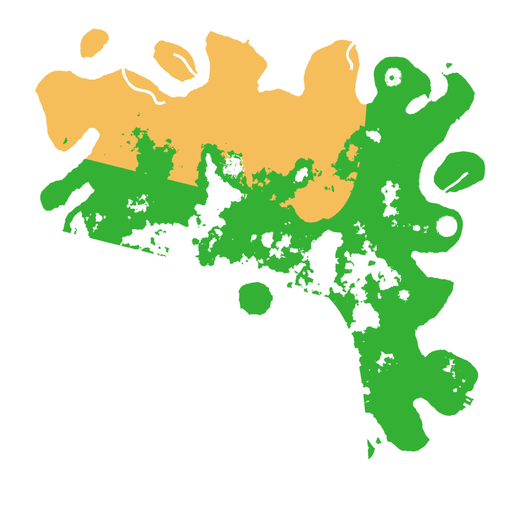 Biome Rust Map: Procedural Map, Size: 4250, Seed: 3843
