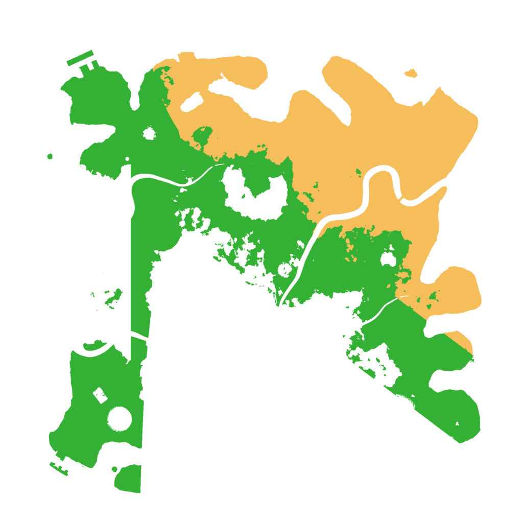 Biome Rust Map: Procedural Map, Size: 3788, Seed: 38650032
