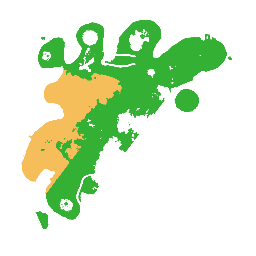 Biome Rust Map: Procedural Map, Size: 3000, Seed: 1270250772