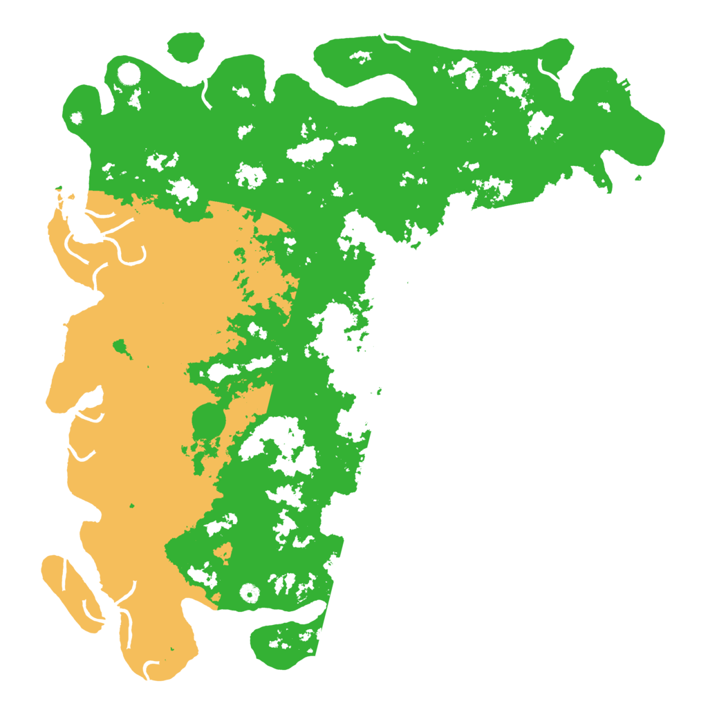 Biome Rust Map: Procedural Map, Size: 5500, Seed: 963996731