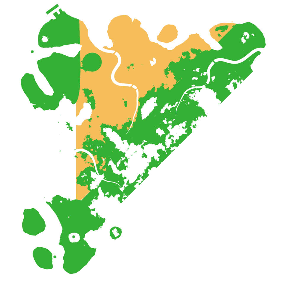 Biome Rust Map: Procedural Map, Size: 4250, Seed: 511446633