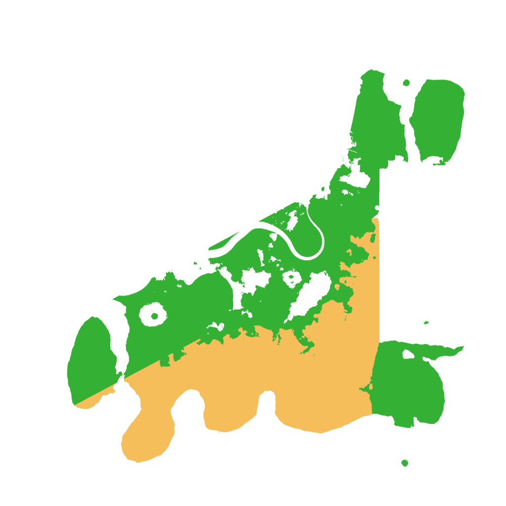 Biome Rust Map: Procedural Map, Size: 3000, Seed: 75