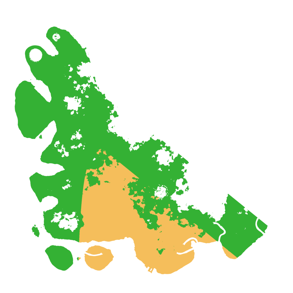 Biome Rust Map: Procedural Map, Size: 4000, Seed: 790943115