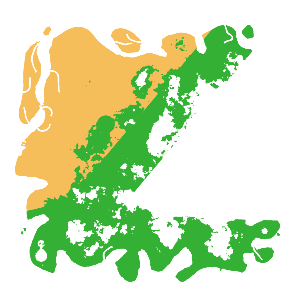 Biome Rust Map: Procedural Map, Size: 4500, Seed: 3733