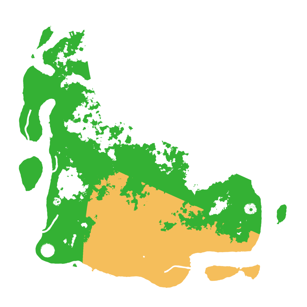 Biome Rust Map: Procedural Map, Size: 3950, Seed: 740158516