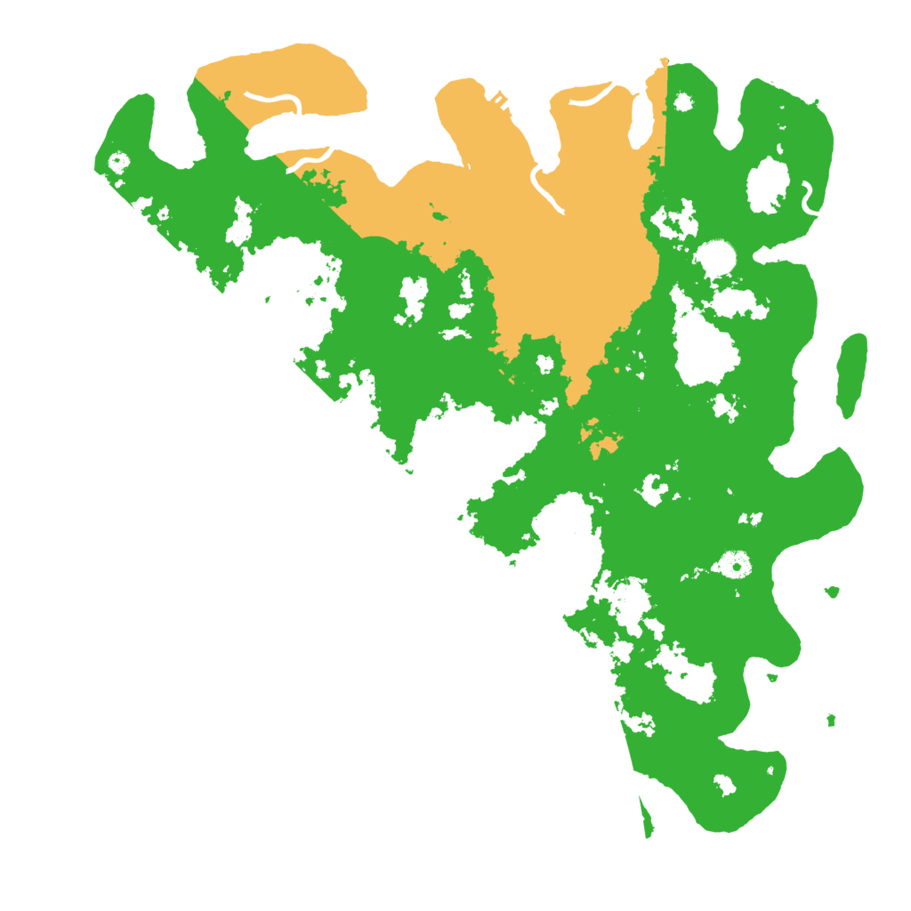 Biome Rust Map: Procedural Map, Size: 4500, Seed: 225255226
