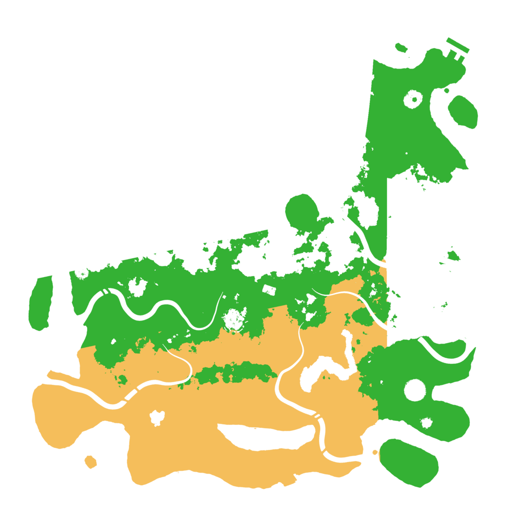 Biome Rust Map: Procedural Map, Size: 4250, Seed: 176867731