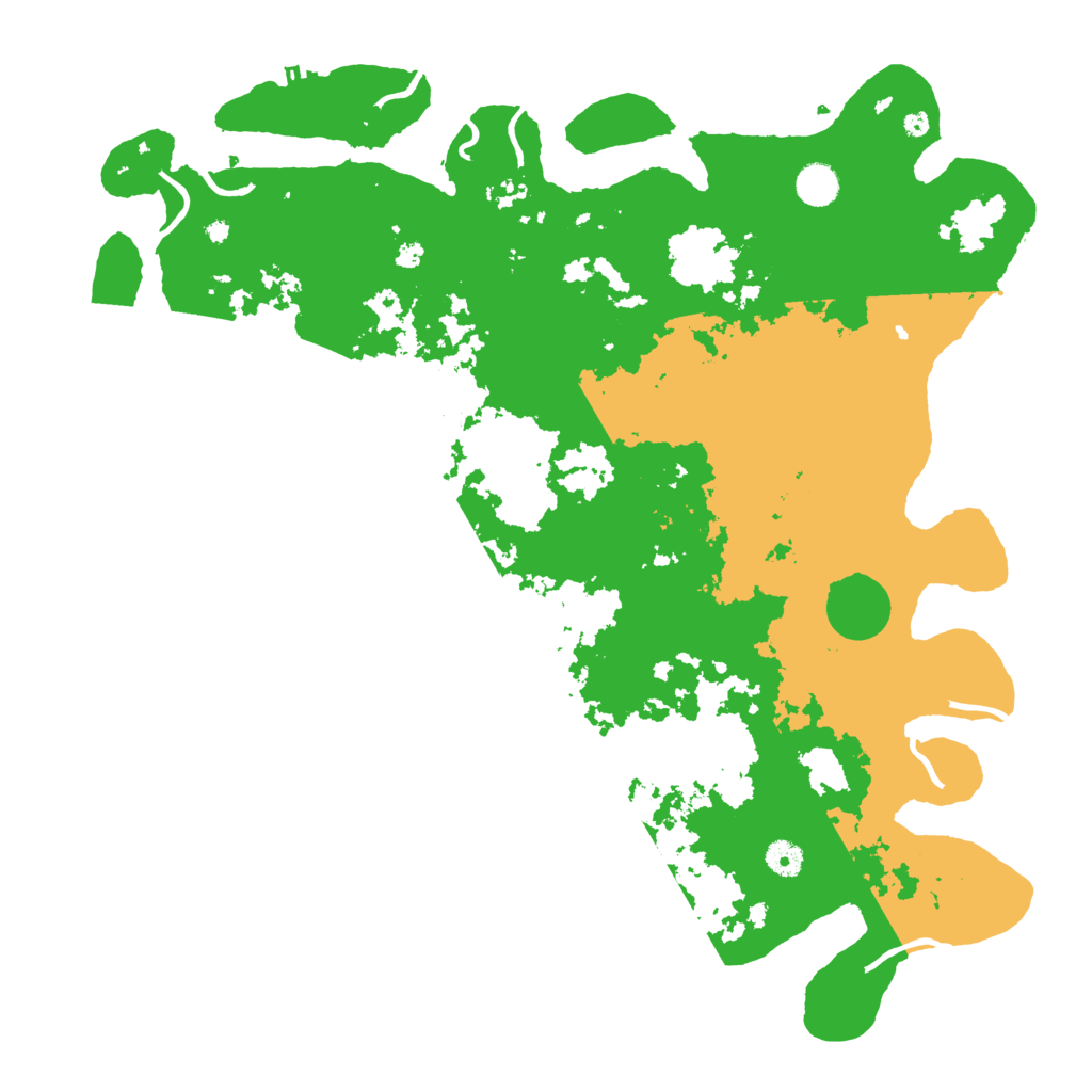 Biome Rust Map: Procedural Map, Size: 4500, Seed: 115069481