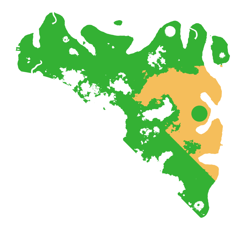 Biome Rust Map: Procedural Map, Size: 4000, Seed: 16723