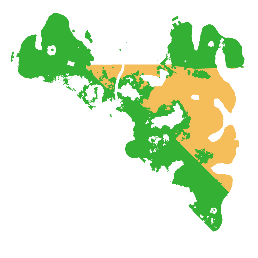 Biome Rust Map: Procedural Map, Size: 4000, Seed: 16723