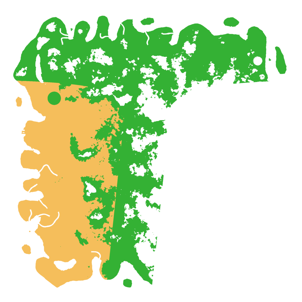 Biome Rust Map: Procedural Map, Size: 6000, Seed: 1562891337