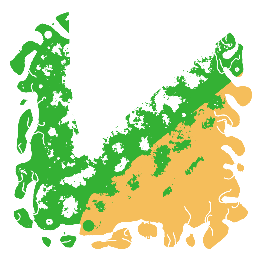 Biome Rust Map: Procedural Map, Size: 6000, Seed: 969225095